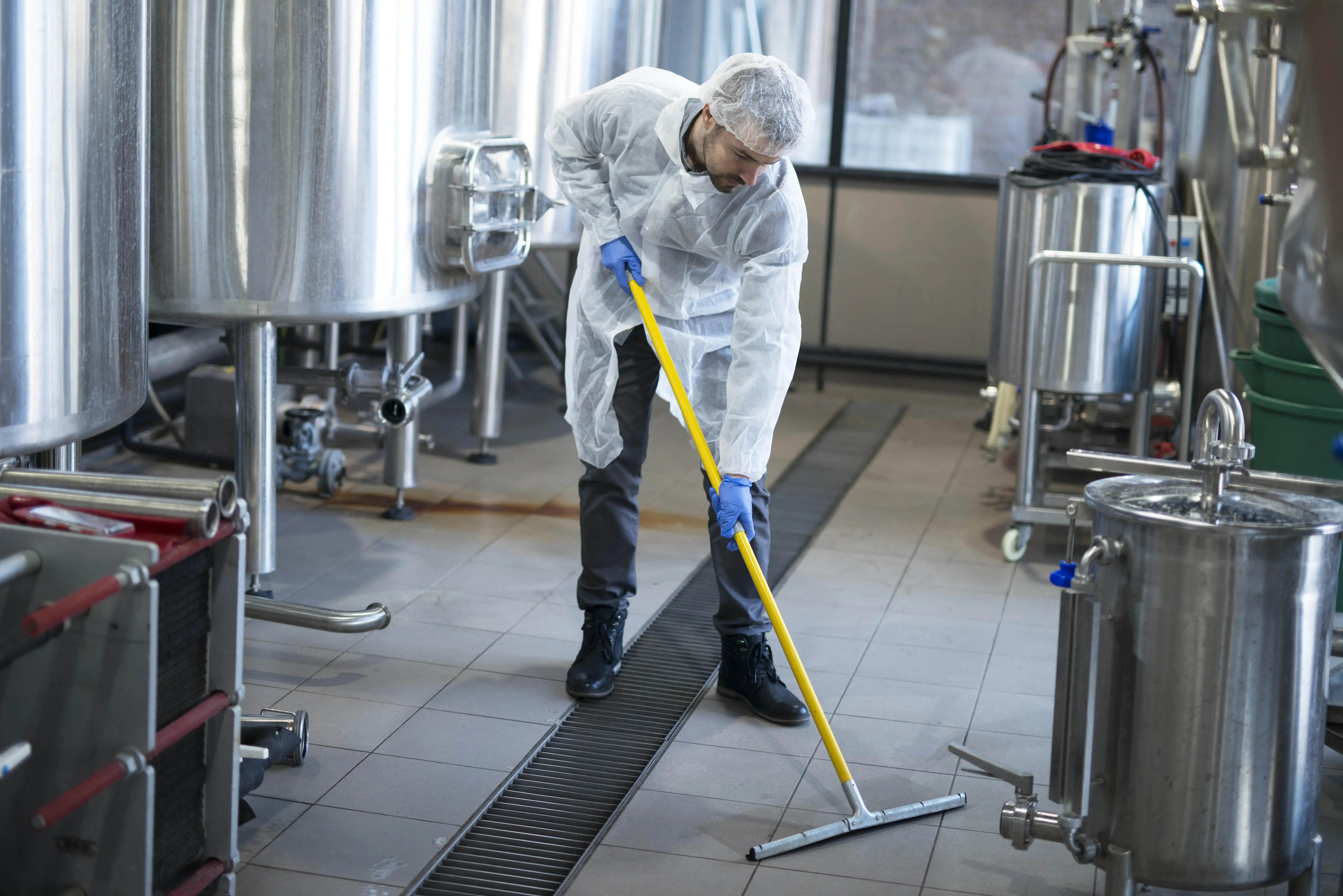 Limpieza en industrias